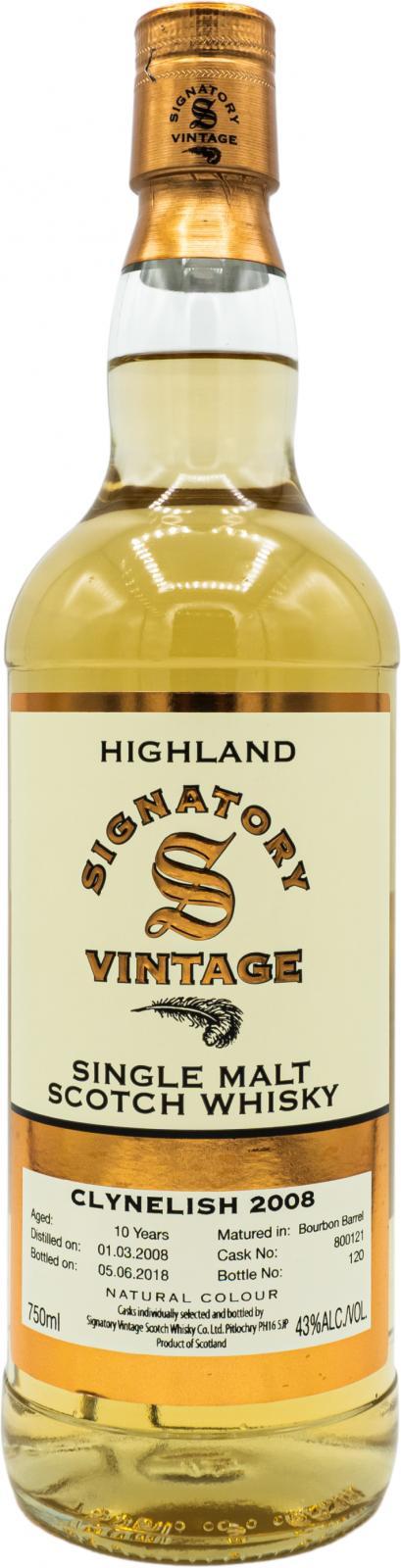 Clynelish 2008 SV Vintage Collection