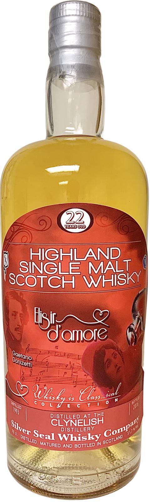 Clynelish 1993 SS Whisky is Class_ical Collection