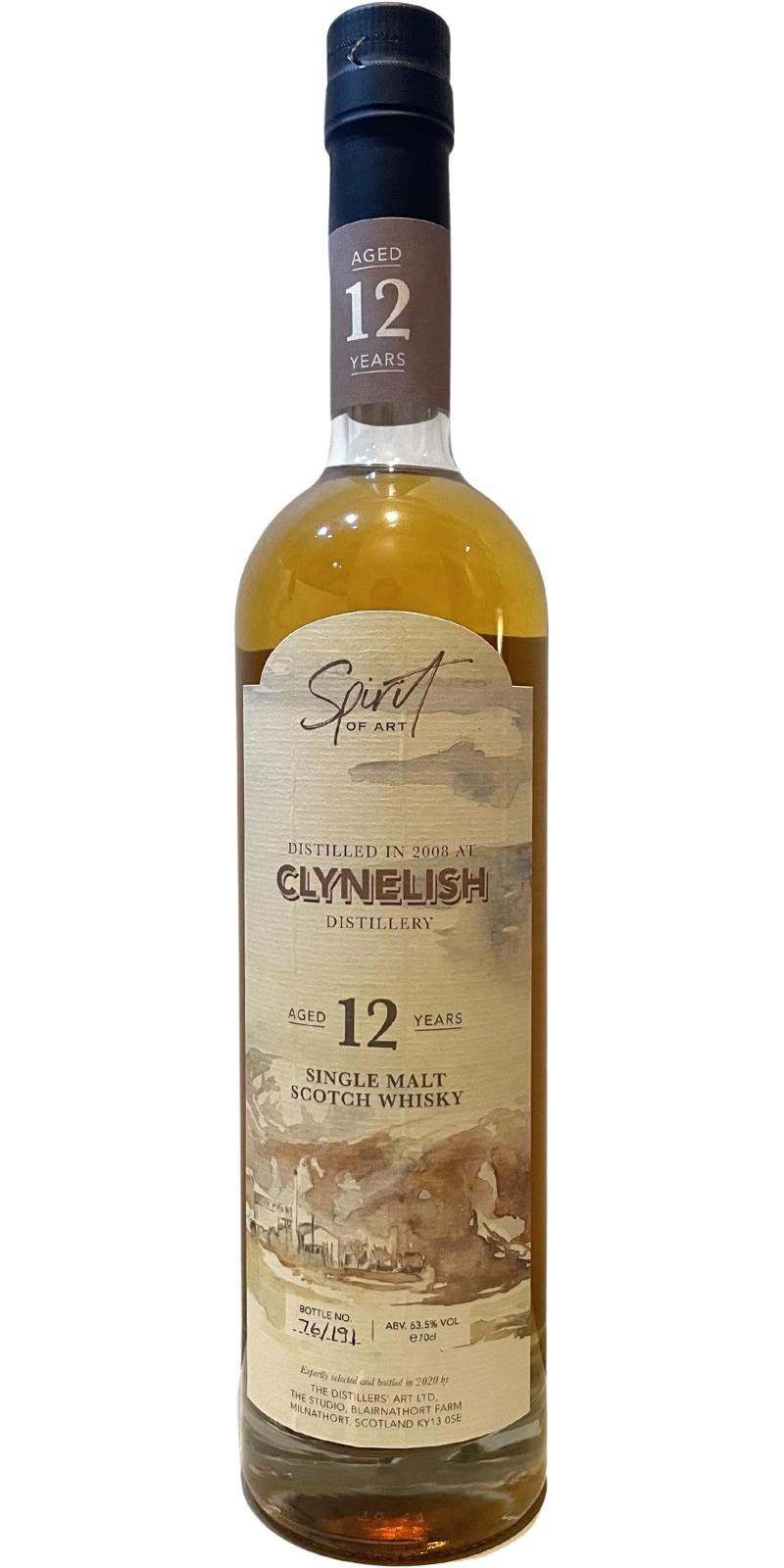 Clynelish 2008 TDAr Spirit of Art