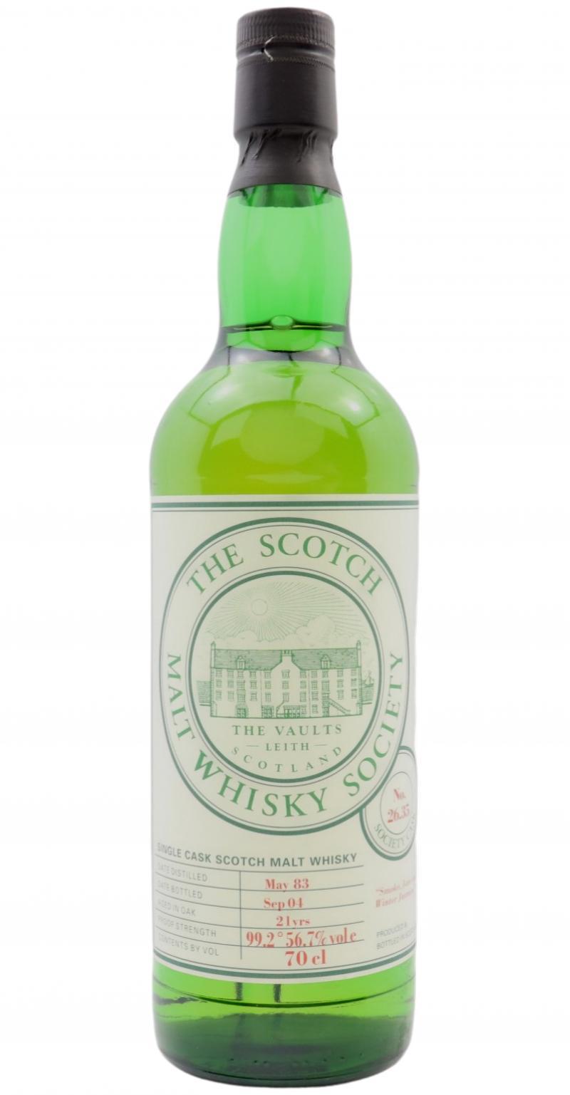 Clynelish 1983 SMWS 26.35 Smoke, Jam and Winter Jasmine