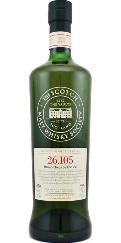 Clynelish 1984 SMWS 26.105 Bumblebees by the sea