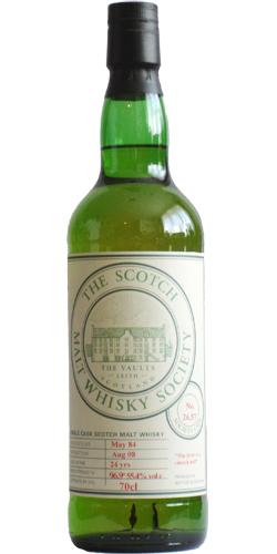 Clynelish 1984 SMWS 26.57 Hay fever in a church hall