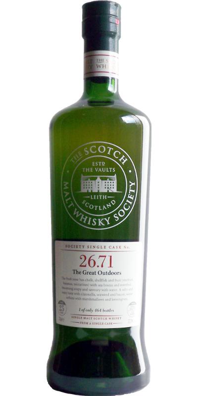 Clynelish 1984 SMWS 26.71 The Great Outdoors