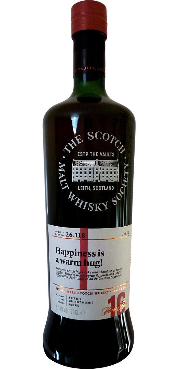 Clynelish 2000 SMWS 26.118 Happiness is a warm hug!