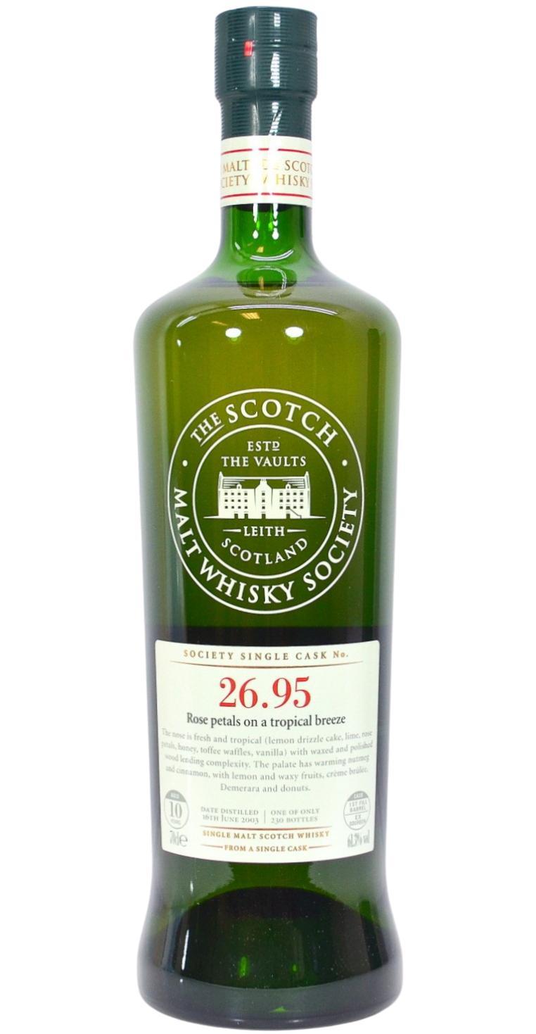 Clynelish 2003 SMWS 26.95 Rose petals on a tropical breeze