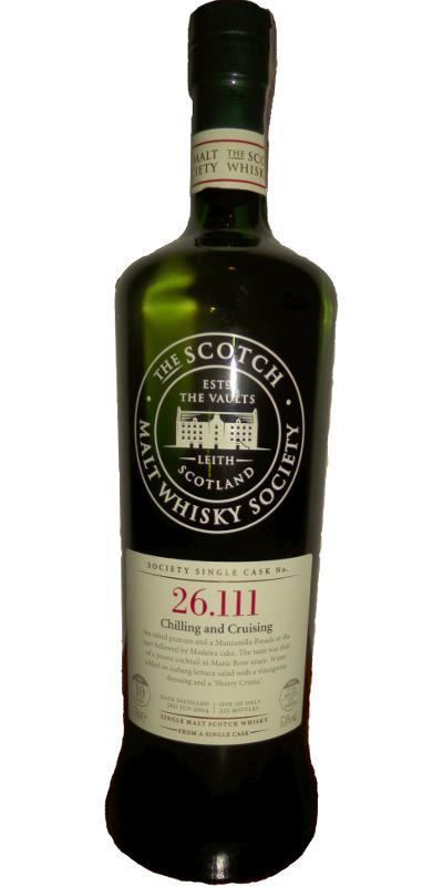 Clynelish 2004 SMWS 26.111 Chilling and cruising