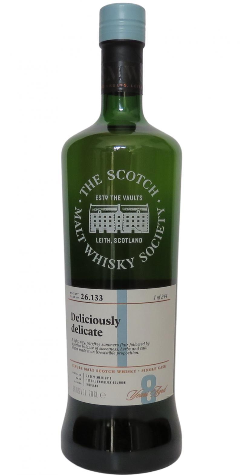 Clynelish 2010 SMWS 26.133 Deliciously delicate