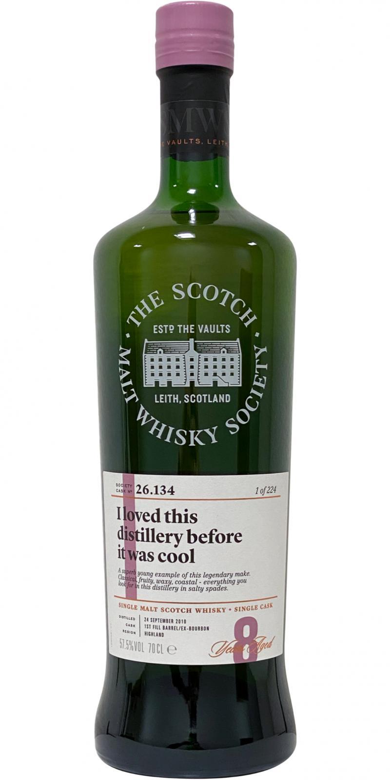 Clynelish 2010 SMWS 26.134 I loved this distillery before it was cool