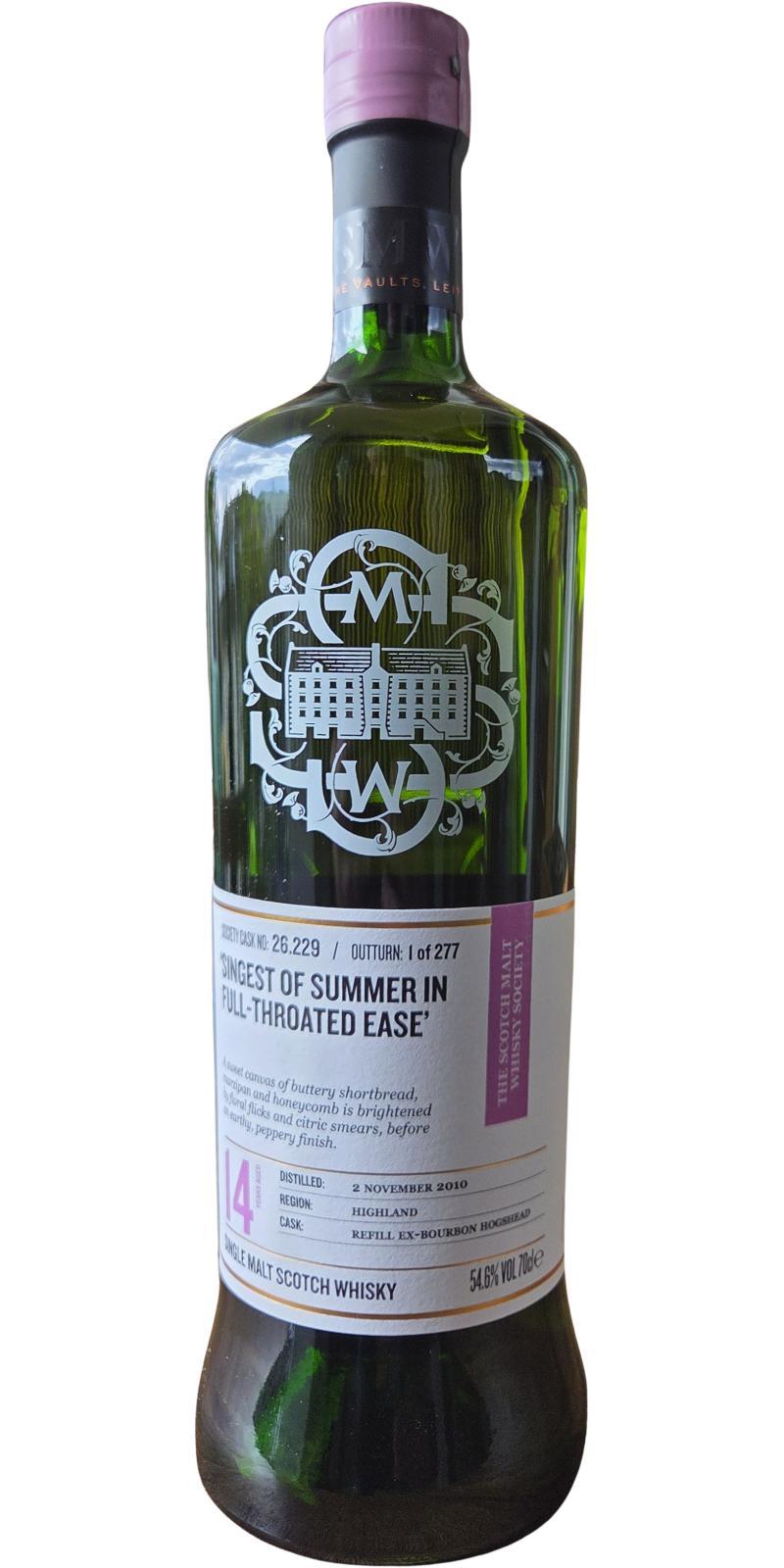 Clynelish 2010 SMWS 26.229 'Singest of summer in full-throated ease'