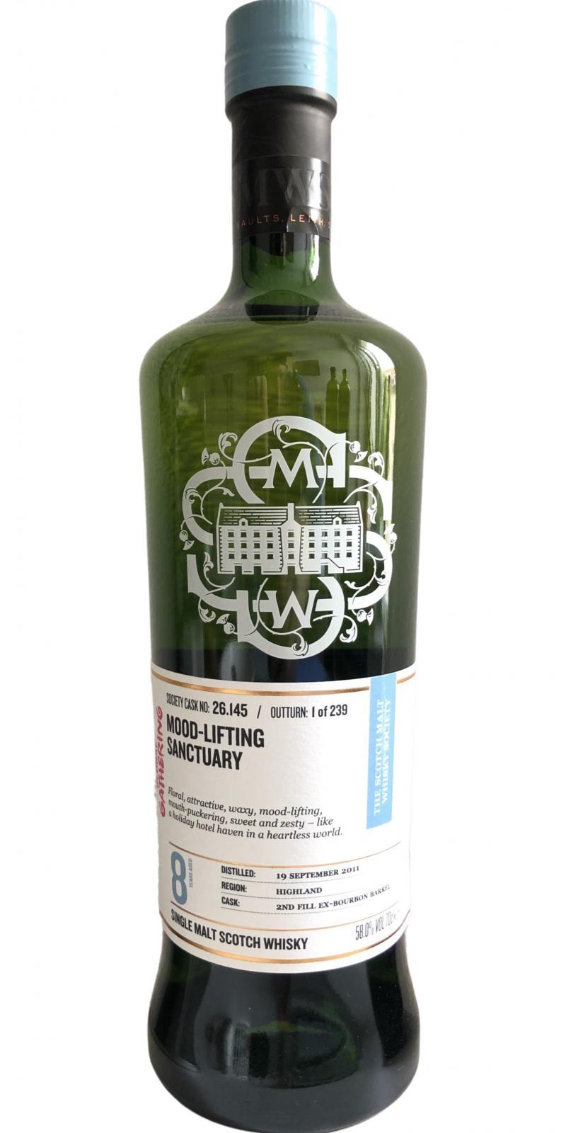 Clynelish 2011 SMWS 26.145 Mood-lifting sanctuary