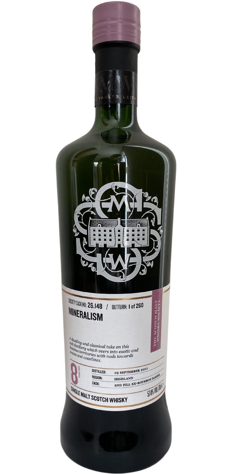 Clynelish 2011 SMWS 26.148 Mineralism