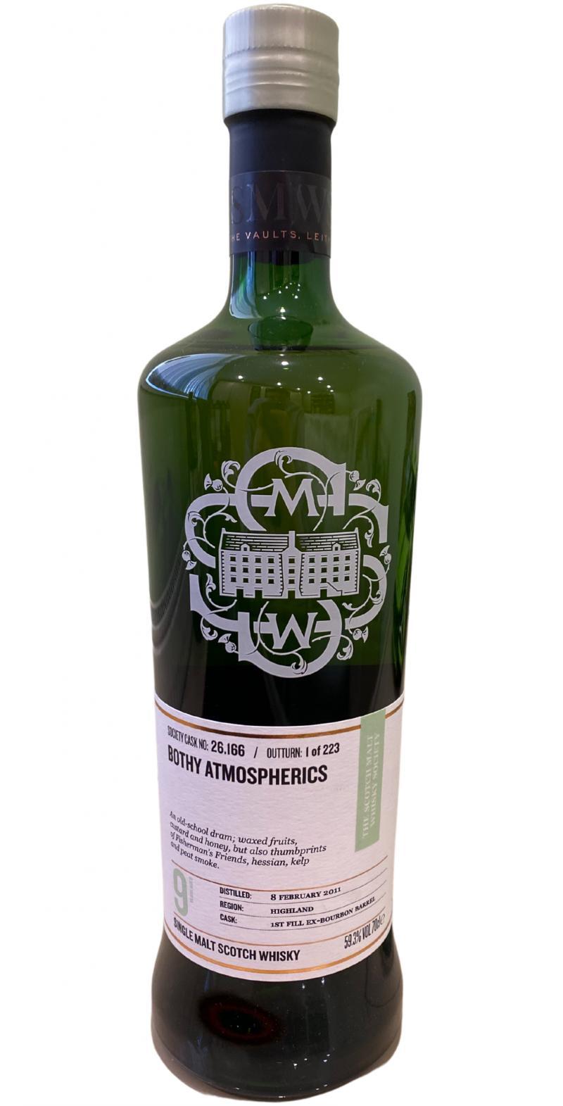 Clynelish 2011 SMWS 26.166 Bothy atmospherics