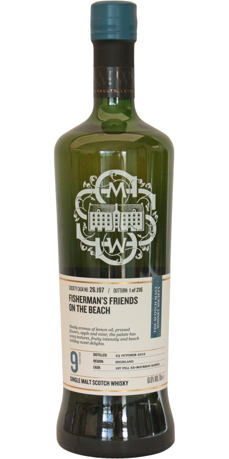 Clynelish 2012 SMWS 26.197 Fisherman's friends on the beach