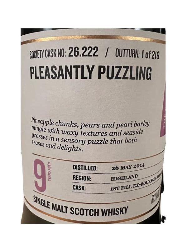 Clynelish 2014 SMWS 26.224 Fluffy and flaky