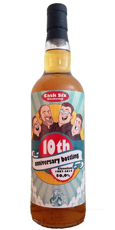 Clynelish 1997 TWM Whiskyclub Cask Six 10th Anniversary