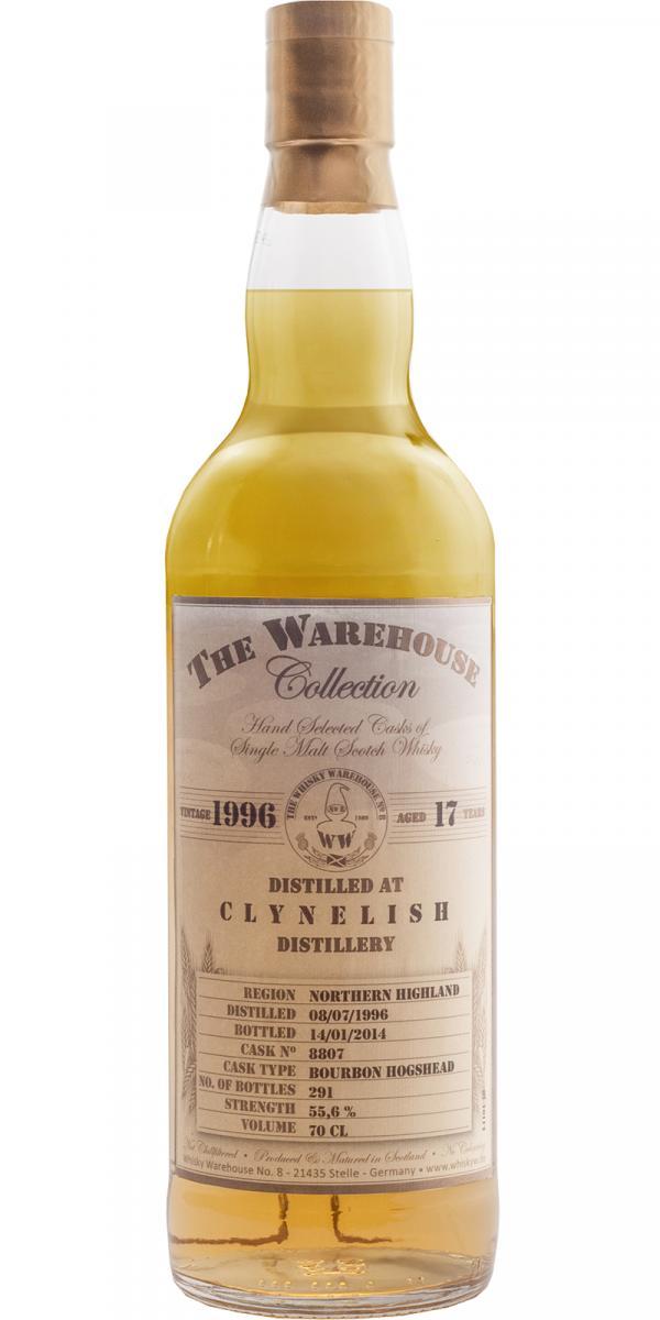 Clynelish 1996 WW8 The Warehouse Collection