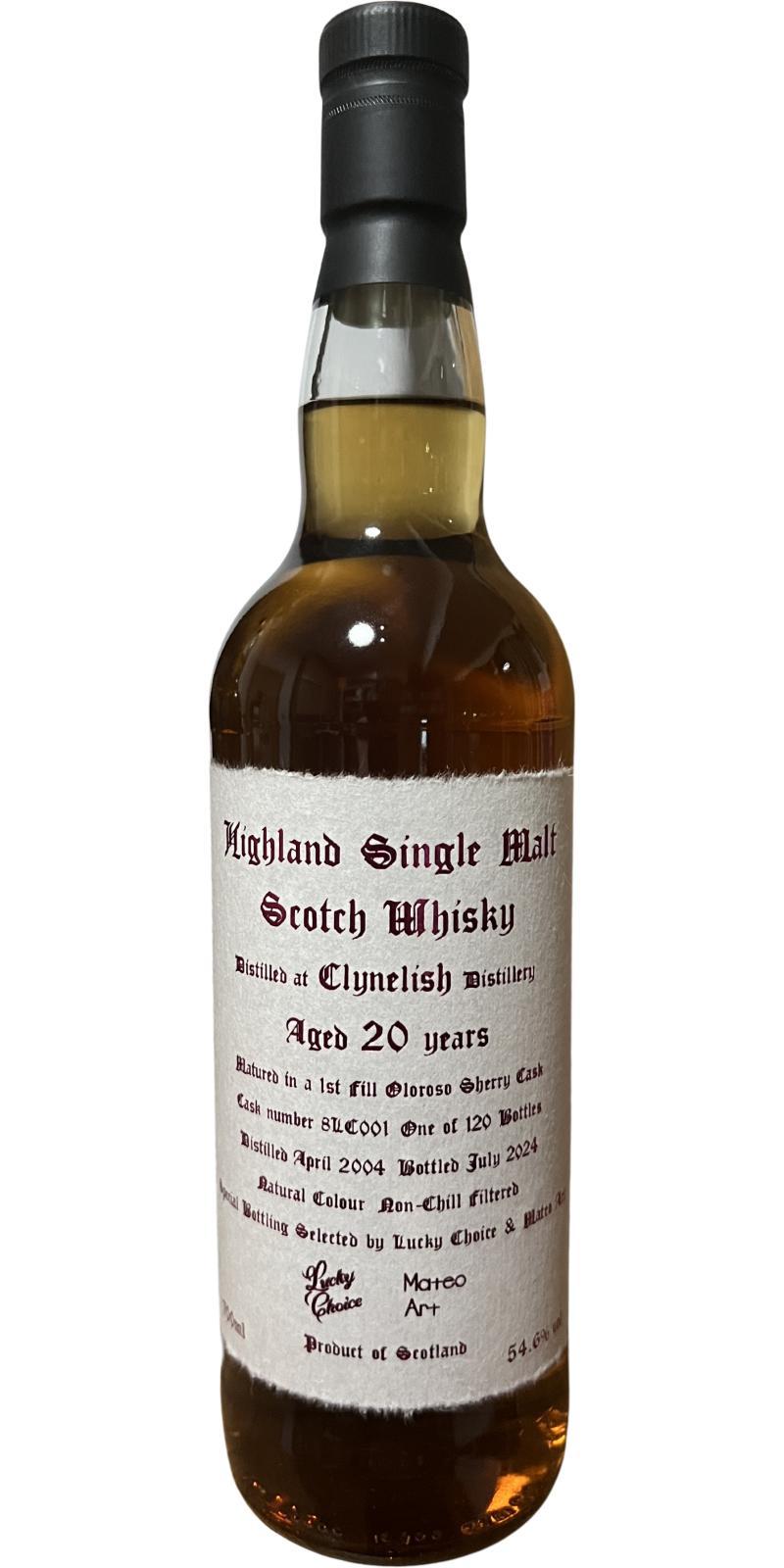 Clynelish 2004 UD Lucky Choice