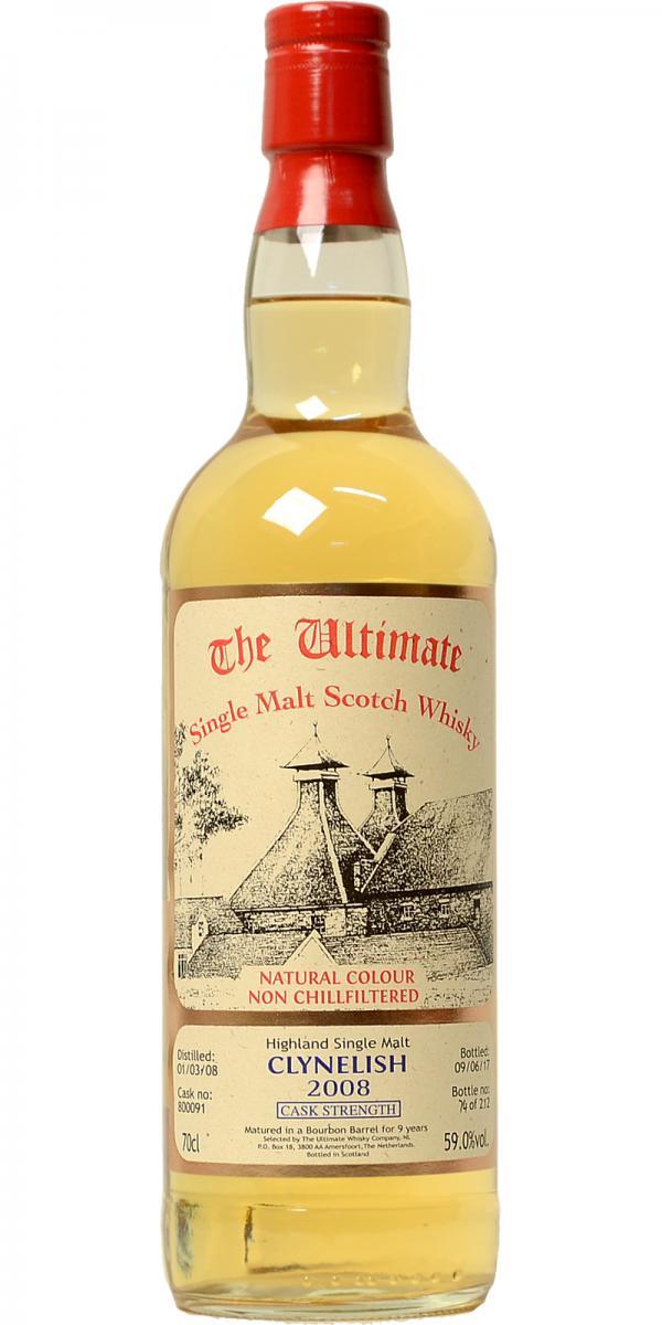 Clynelish 2008 vW The Ultimate - Cask Strength