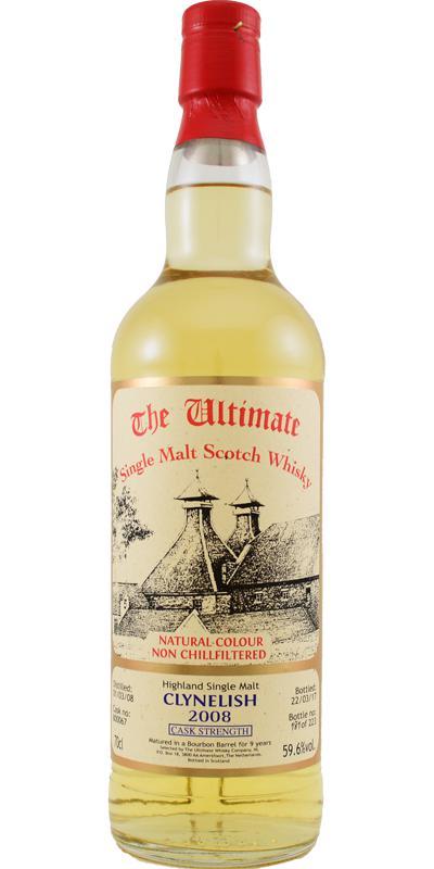 Clynelish 2008 vW The Ultimate - Cask Strength