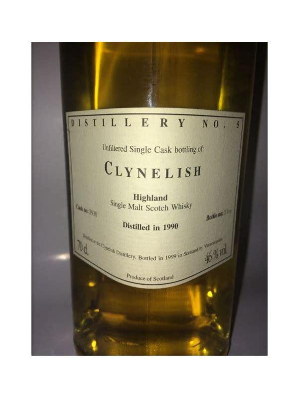 Clynelish 1990 Vnmp Distillery No. 5