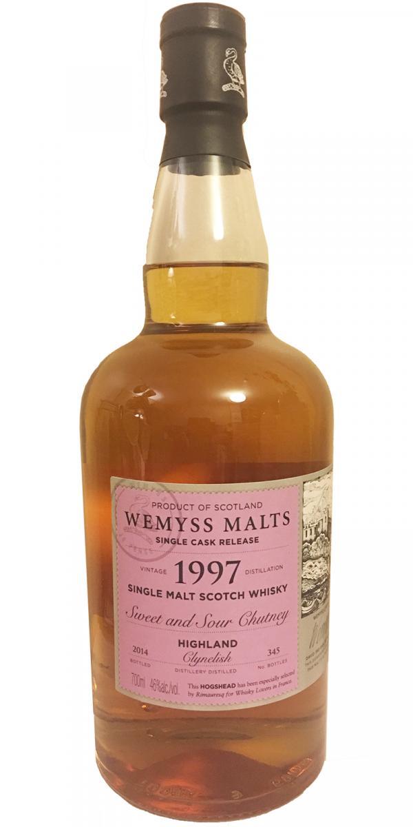 Clynelish 1997 Wy Sweet and Sour Chutney