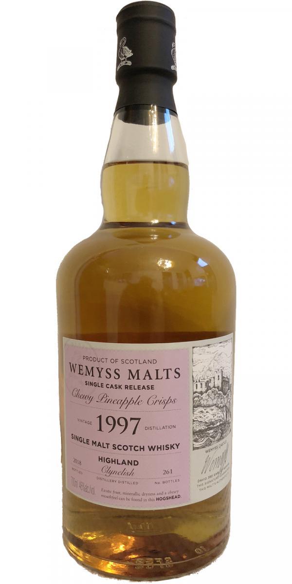 Clynelish 1997 Wy Chewy Pineapple Crisps
