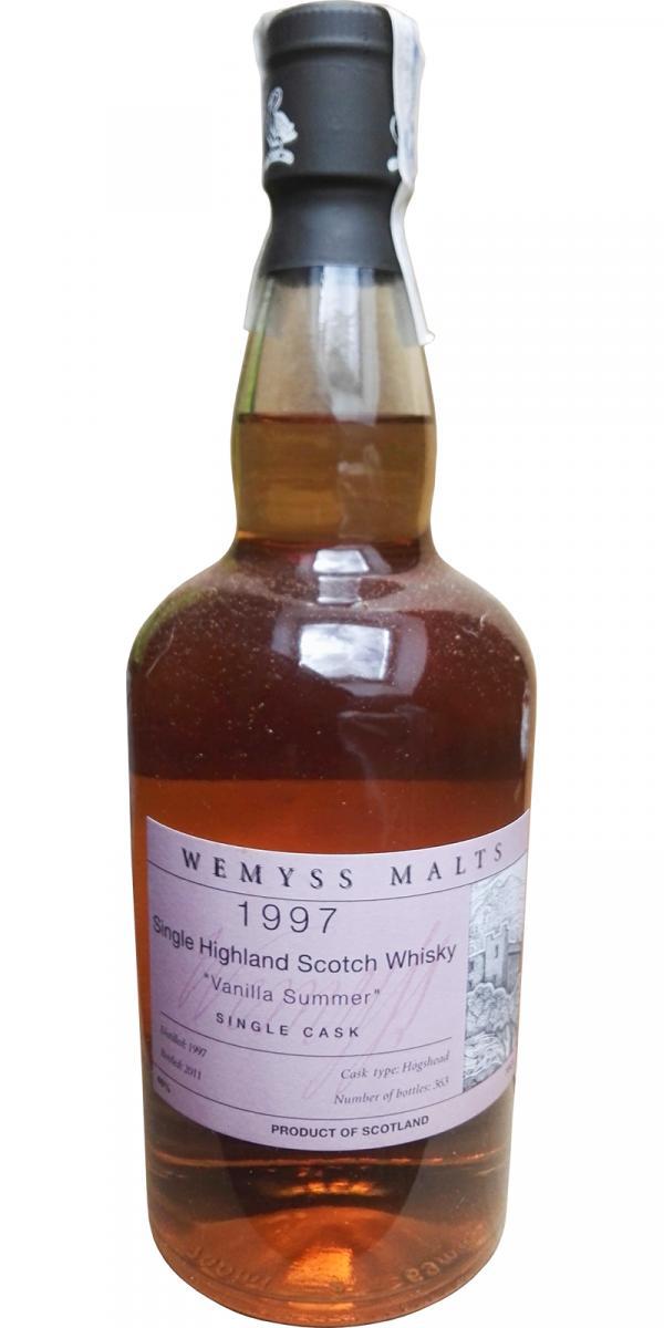 Clynelish 1997 Wy Vanilla Summer