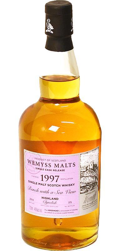 Clynelish 1997 Wy Bench with a Sea View