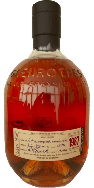 Glenrothes 1987