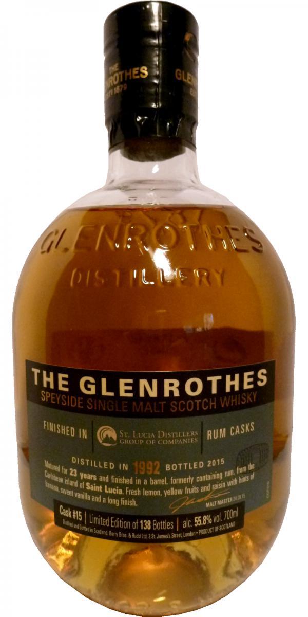 Glenrothes 1992 The Wine Merchant's Collection - St. Lucia Distillers Group of Companies