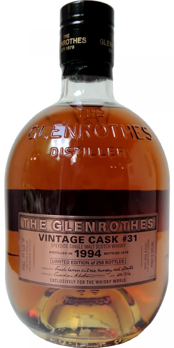 Glenrothes 1994 Vintage Cask