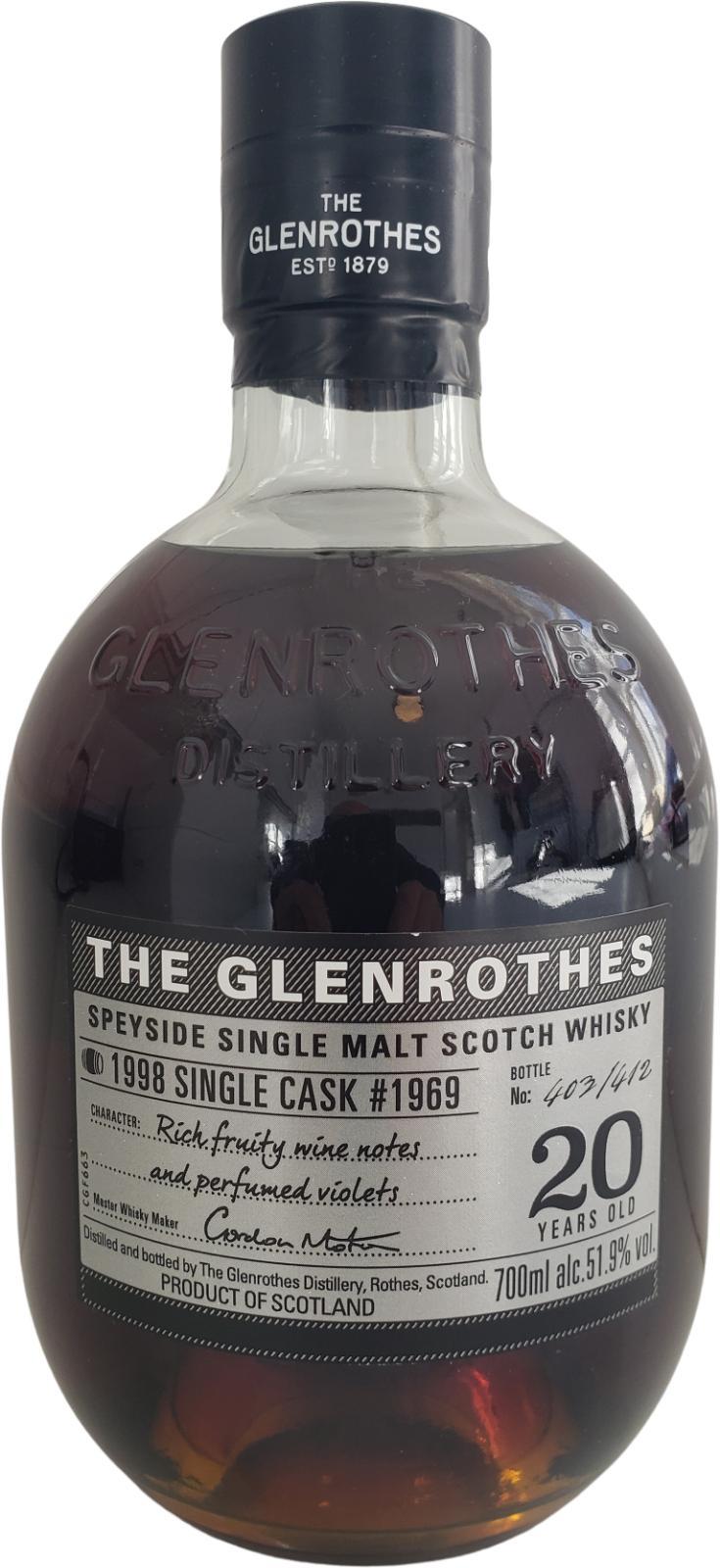 Glenrothes 1998 The Exclusive Single Cask Collection