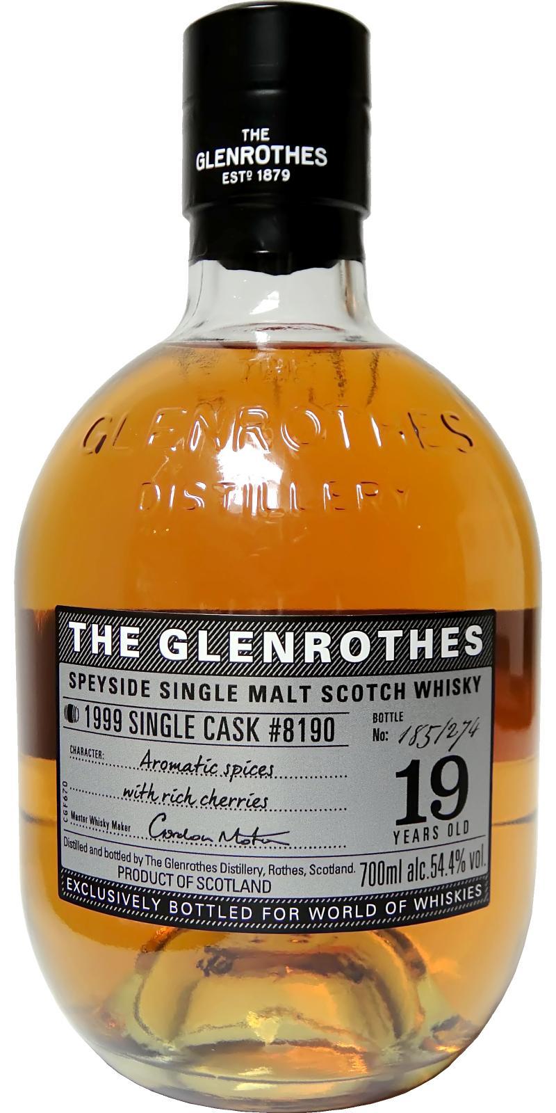 Glenrothes 1999 The Exclusive Single Cask Collection