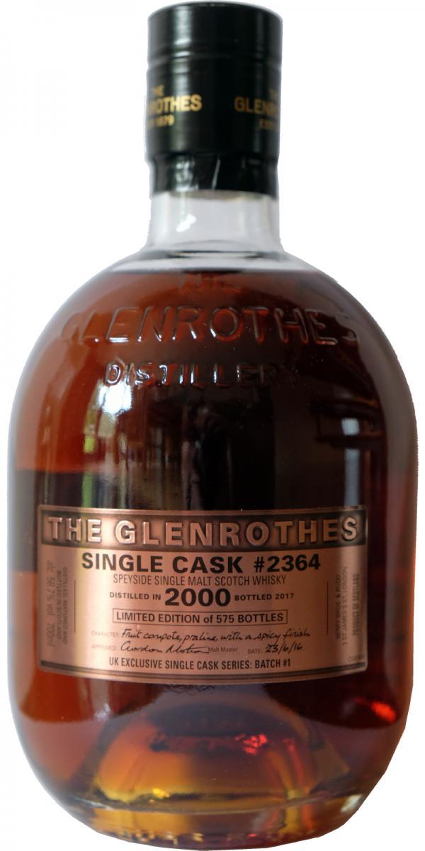 Glenrothes 2000 Single Cask