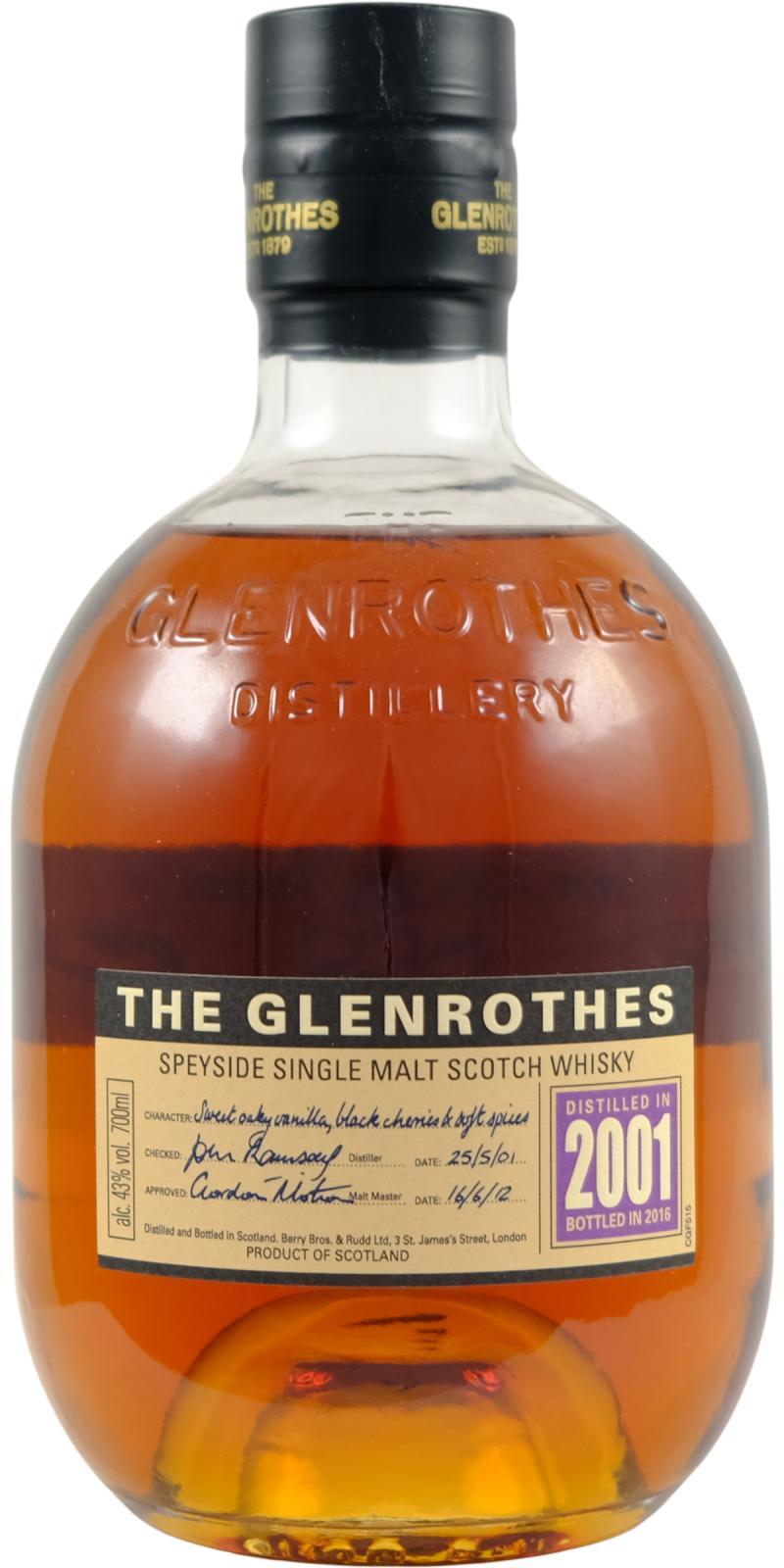 Glenrothes 2001