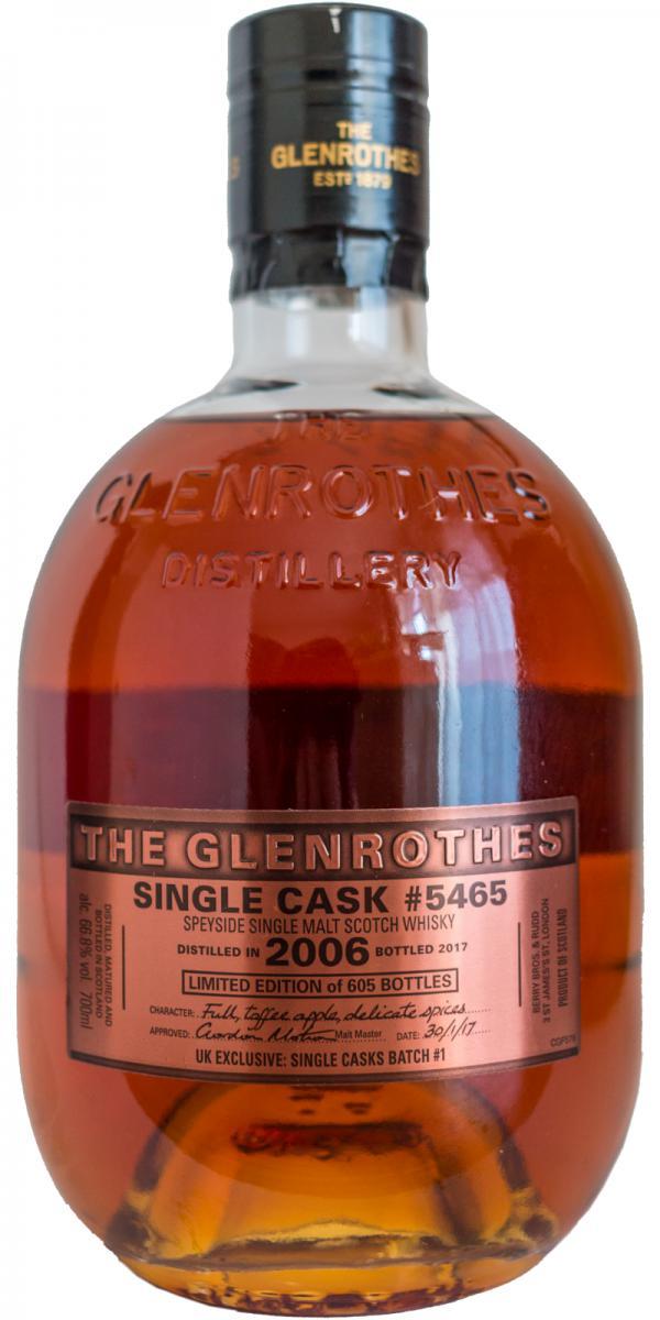Glenrothes 2006 Single Cask