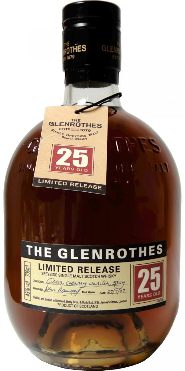 Glenrothes 25-year-old Limited Release