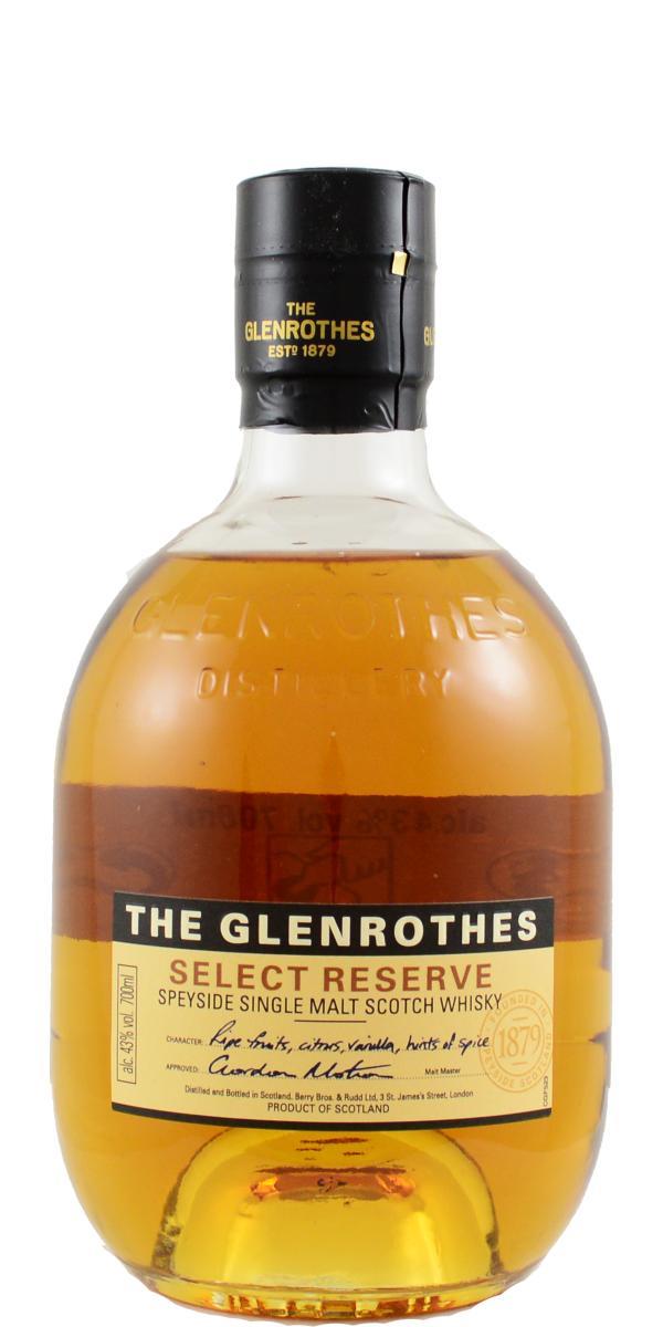 Glenrothes Select Reserve Old Label