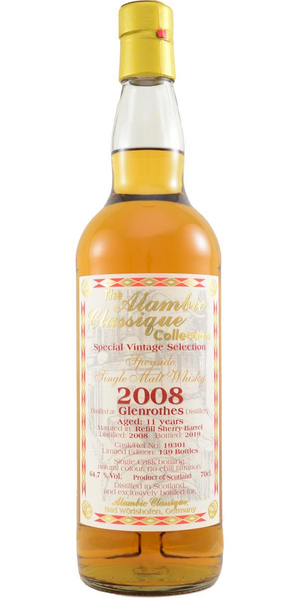 Glenrothes 2008 AC Special Vintage Selection