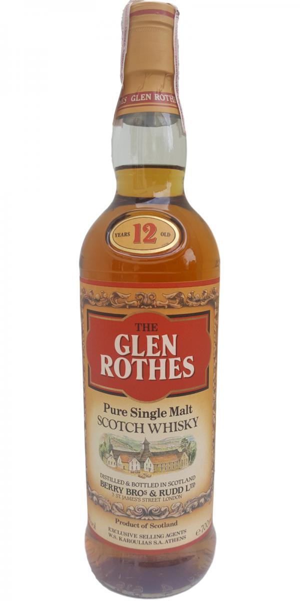 Glenrothes 12-year-old BR Pure Single Malt