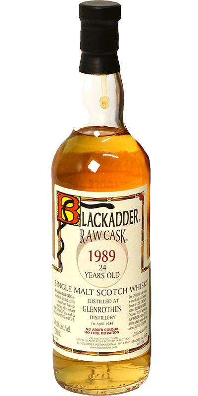 Glenrothes 1989 BA Raw Cask