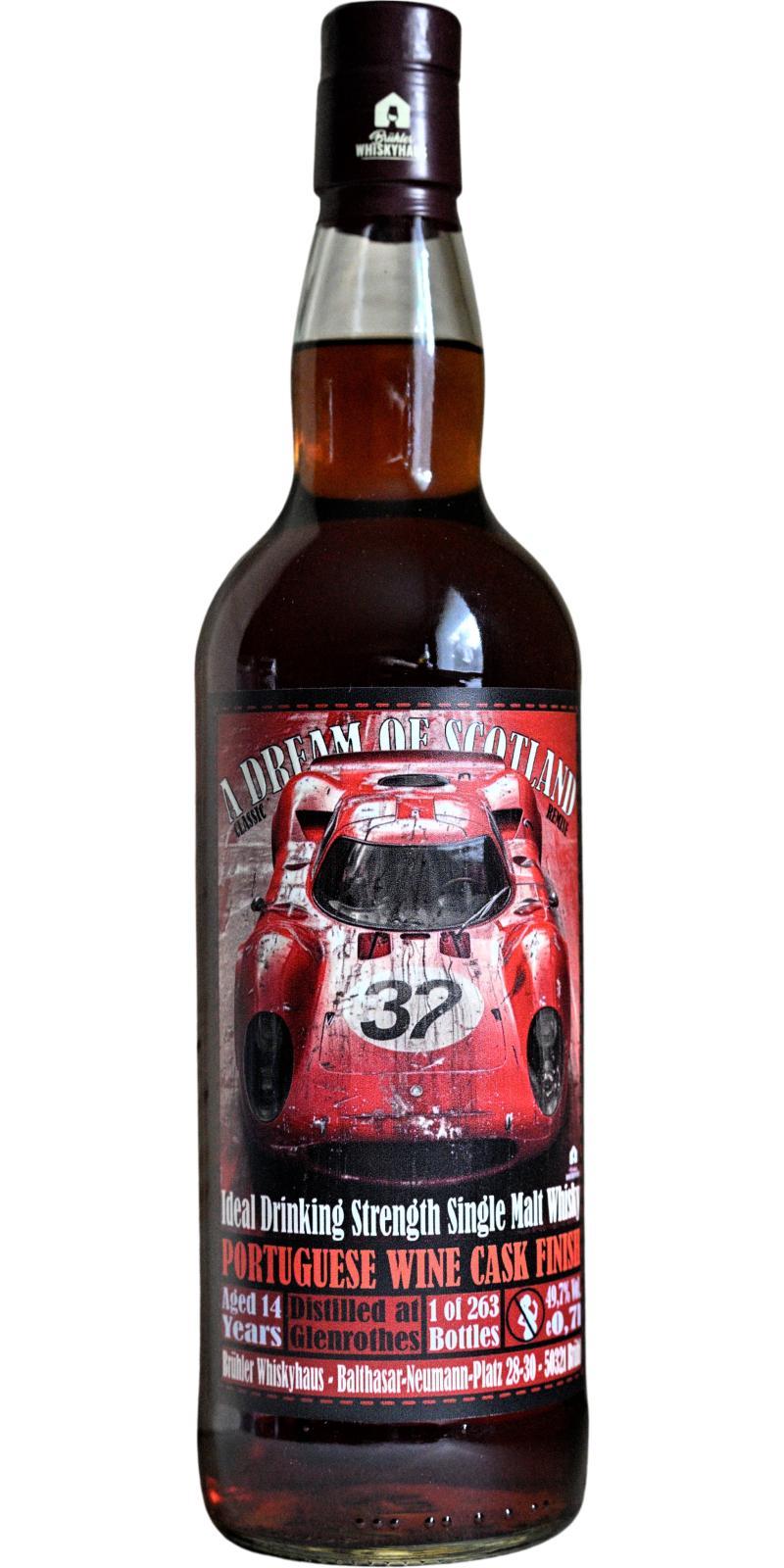 Glenrothes 14-year-old BW A Dream of Scotland