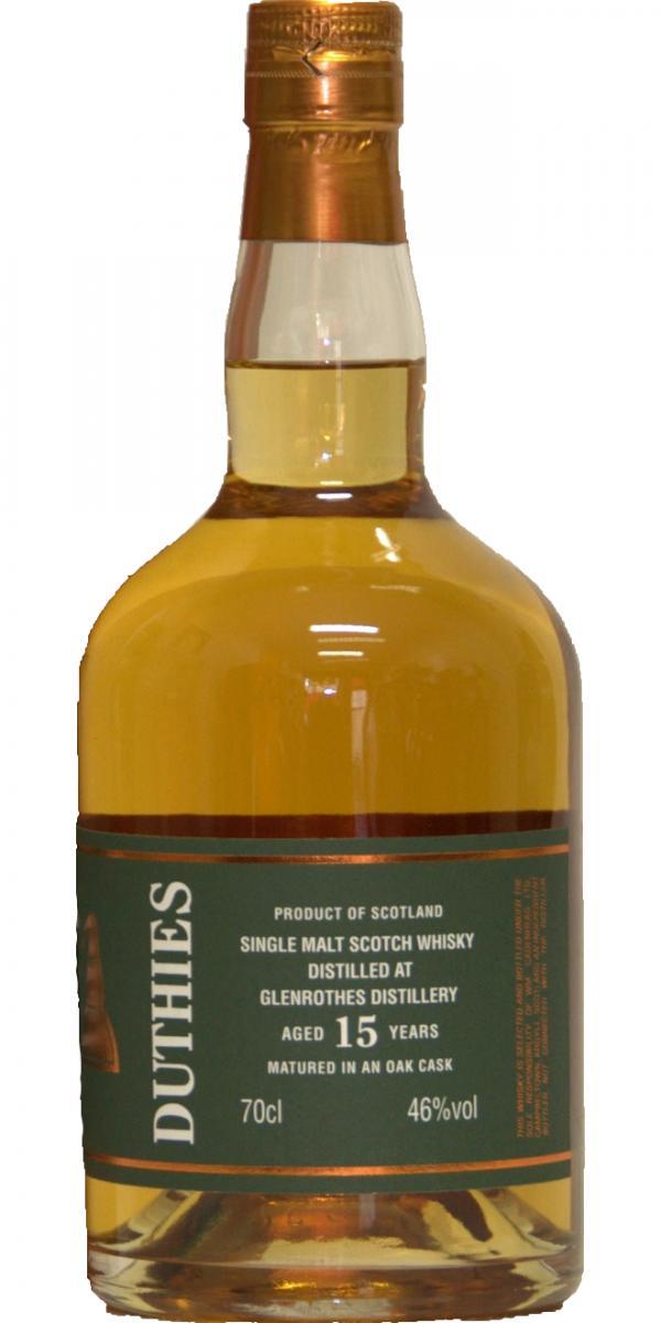 Glenrothes 15-year-old CA Duthies