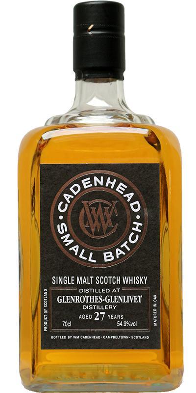 Glenrothes 1989 CA Small Batch