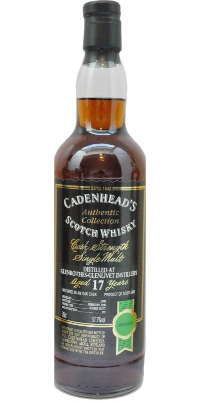 Glenrothes 1990 CA Authentic Collection