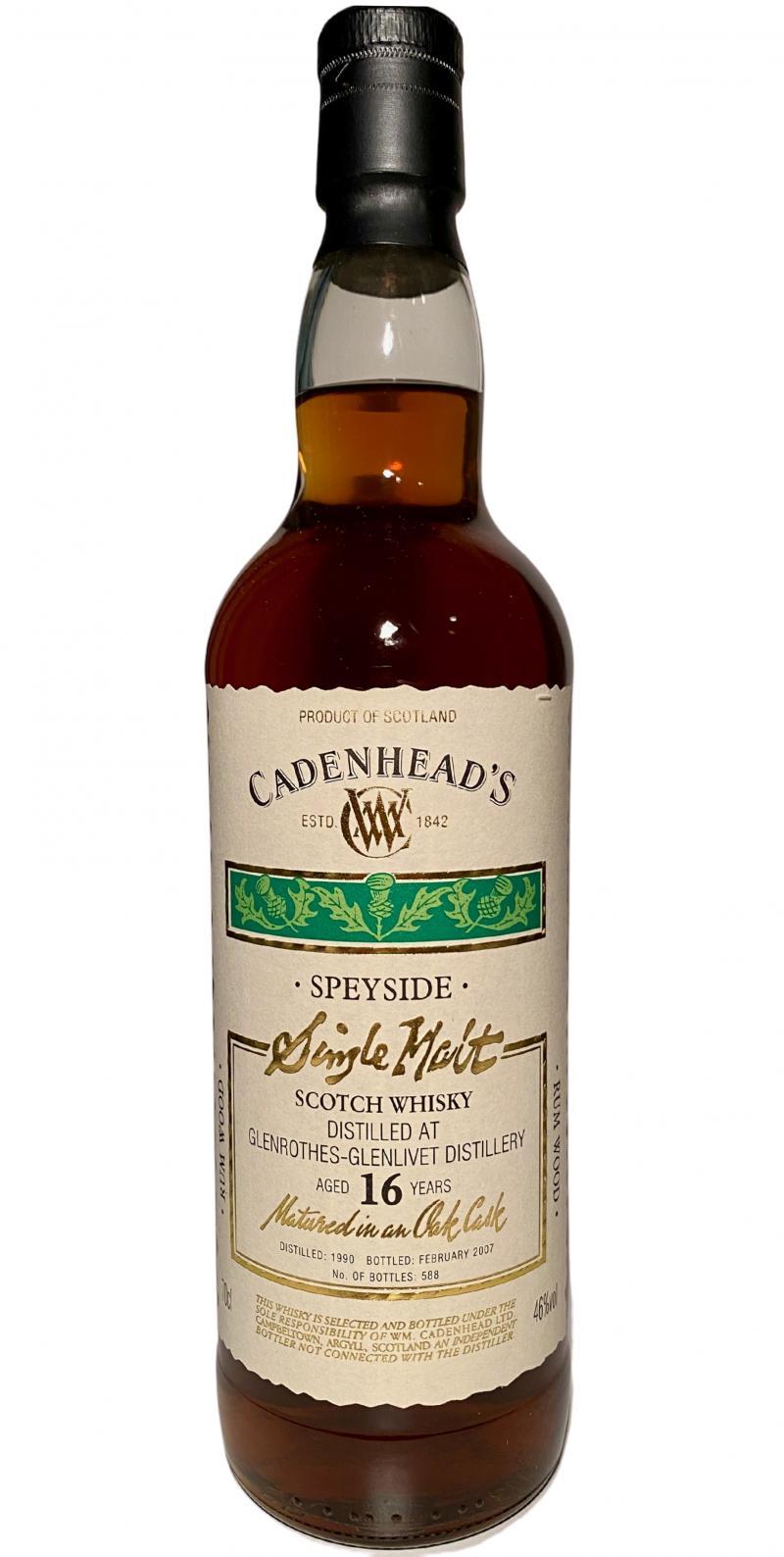 Glenrothes 1990 CA Original Collection