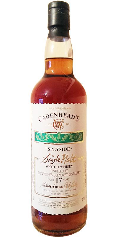 Glenrothes 1990 CA Original Collection