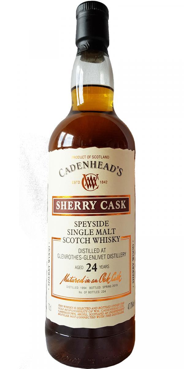 Glenrothes 1994 CA Wood Range - Sherry Cask