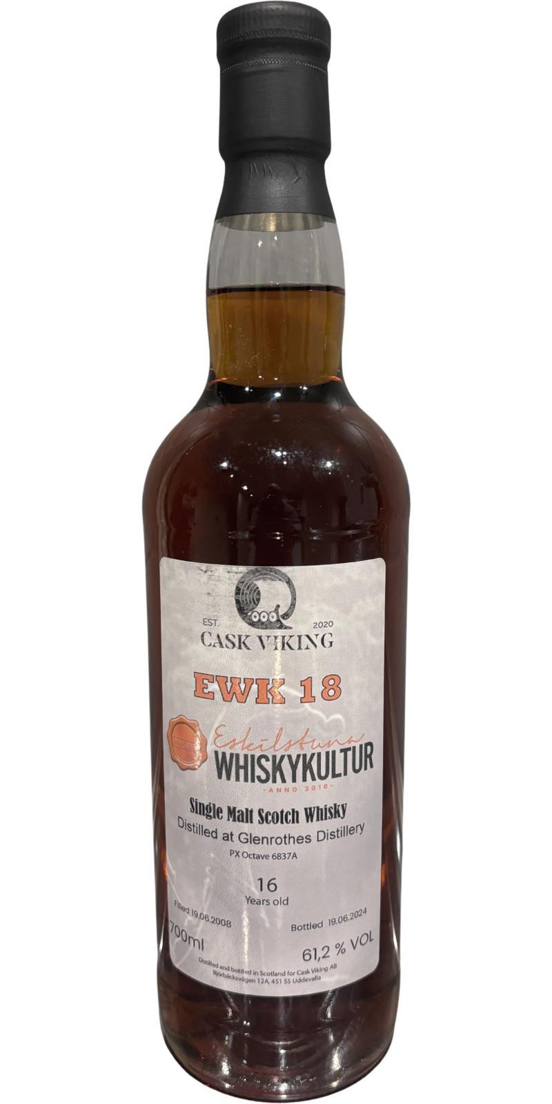 Glenrothes 2008 CV EWK 18