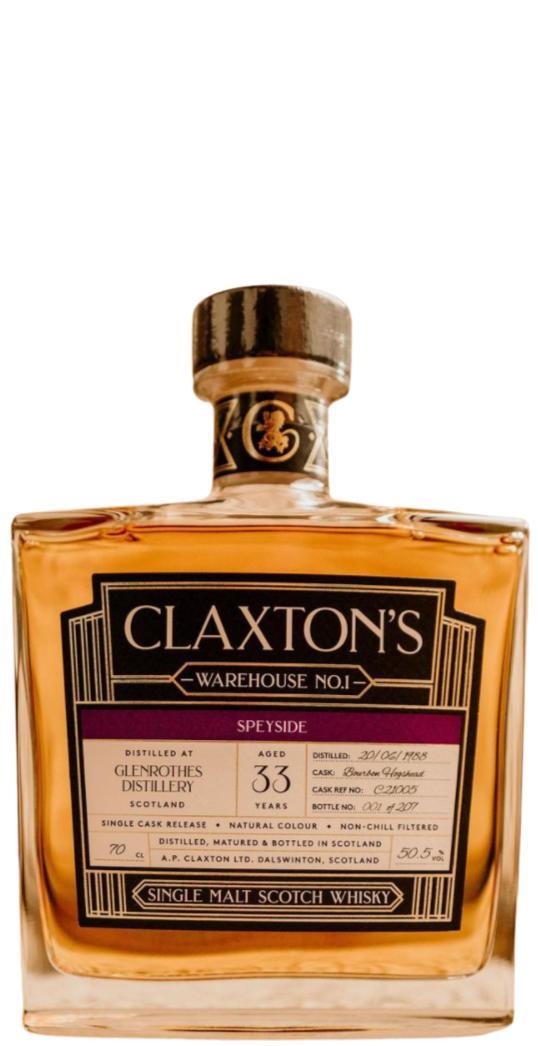 Glenrothes 1988 Cl Warehouse No. 1